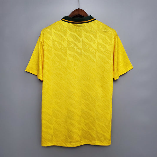 Retro Brazil 1992 Home Shirt