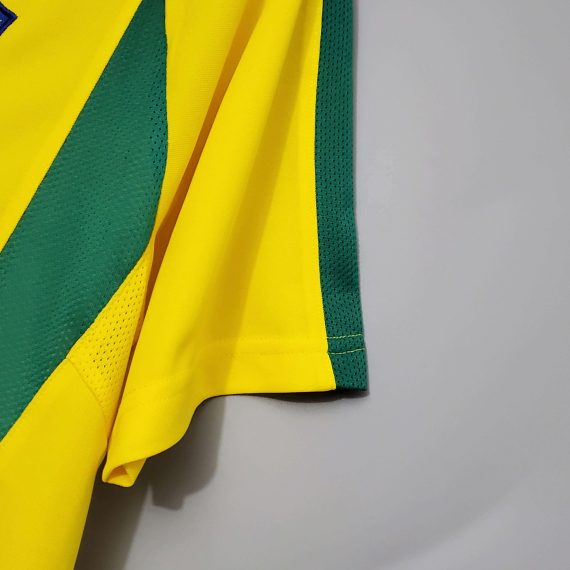 Retro Brazil 2002 Home Shirt