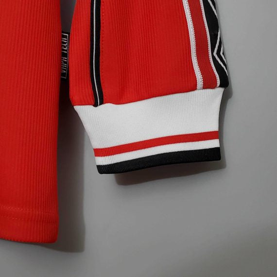 Retro Manchester United 1998/99 Long-Sleeve Home Shirt