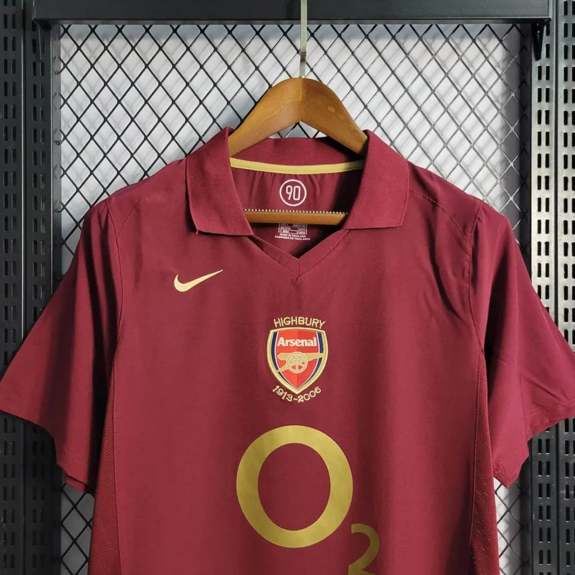 Retro Arsenal 2005/06 Home Shirt