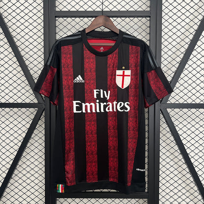 Retro AC Milan 2015/16 Home Shirt