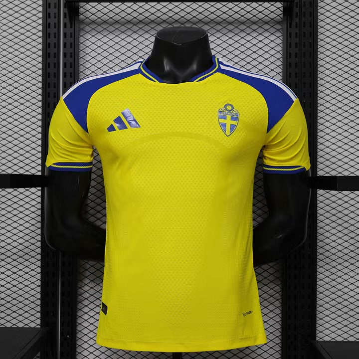 Sweden 2026 Home Player Shirt