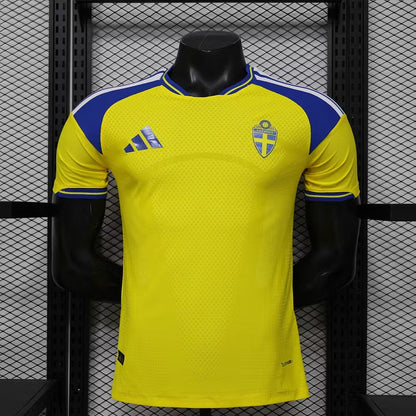 Sweden 2026 Home Player Shirt