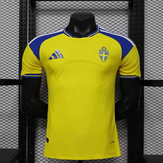 Sweden 2026 Home Player Shirt