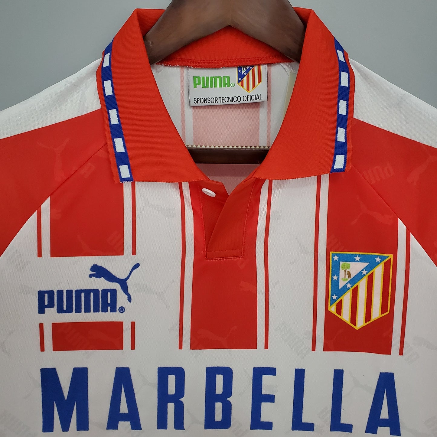 Retro Atletico Madrid 1994/95 Home Shirt