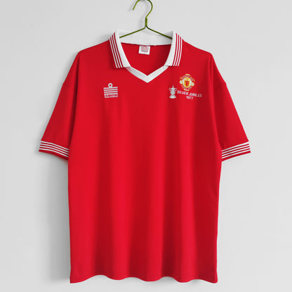 Retro Manchester United 1977 Home Shirt
