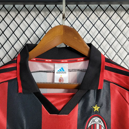Retro AC Milan 1998/99 Home Shirt