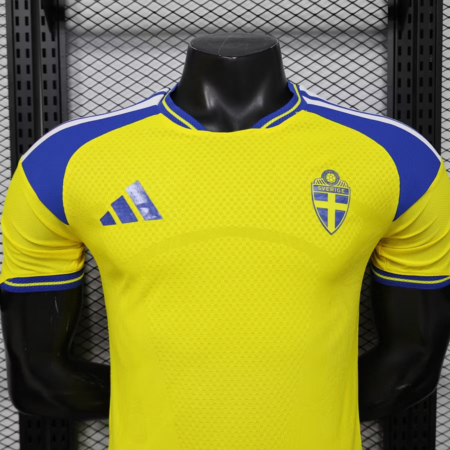 Sweden 2026 Home Player Shirt