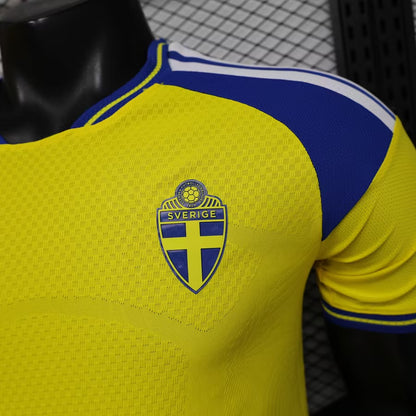 Sweden 2026 Home Player Shirt