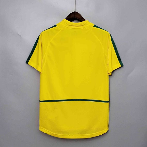 Retro Brazil 2002 Home Shirt