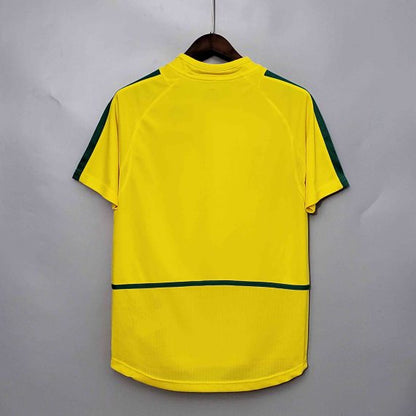 Retro Brazil 2002 Home Shirt