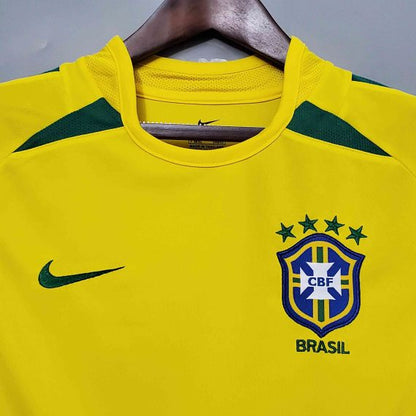 Retro Brazil 2002 Home Shirt