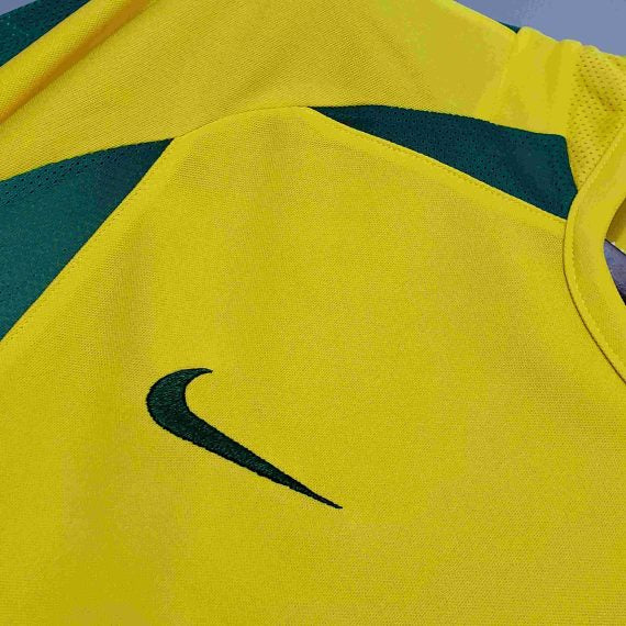 Retro Brazil 2002 Home Shirt