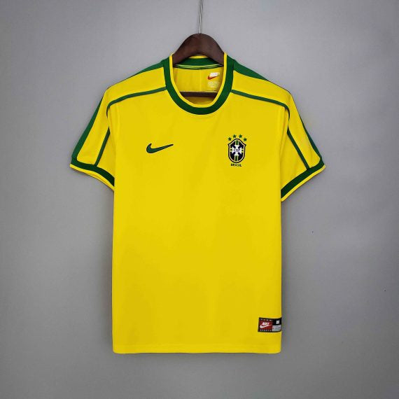 Retro Brazil 1998 Home Shirt