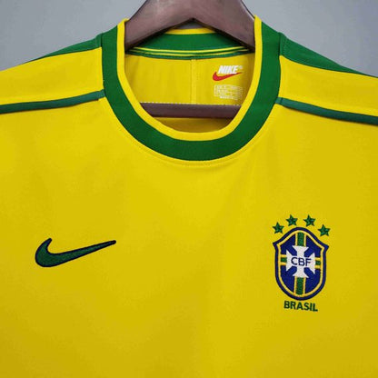 Retro Brazil 1998 Home Shirt