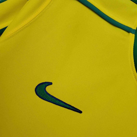 Retro Brazil 1998 Home Shirt