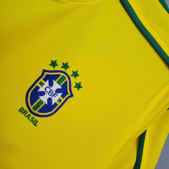 Retro Brazil 1998 Home Shirt