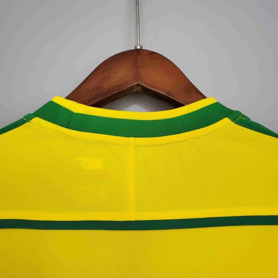Retro Brazil 1998 Home Shirt