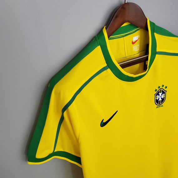 Retro Brazil 1998 Home Shirt