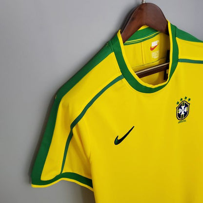 Retro Brazil 1998 Home Shirt