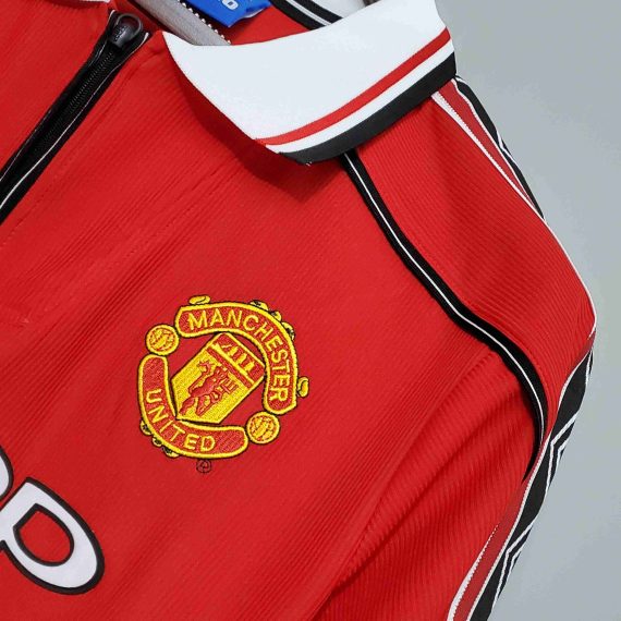 Retro Manchester United 1998/99 Long-Sleeve Home Shirt