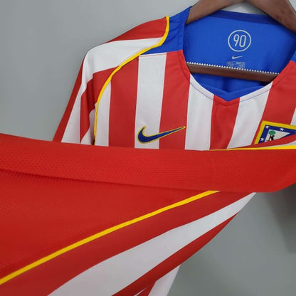 Retro Atletico Madrid 2004/05 Home Shirt