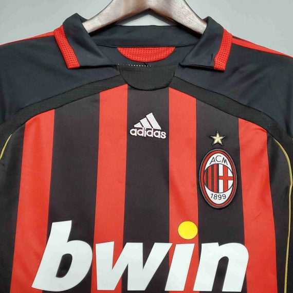 Retro AC Milan 2006/07 Long-Sleeve Home Shirt