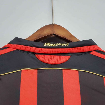 Retro AC Milan 2006/07 Long-Sleeve Home Shirt