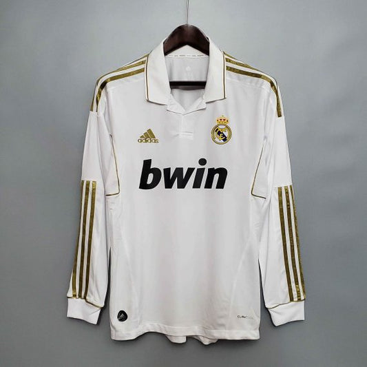 Retro Real Madrid 2011/12 Long-Sleeve Home Shirt