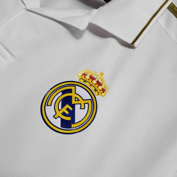 Retro Real Madrid 2011/12 Long-Sleeve Home Shirt