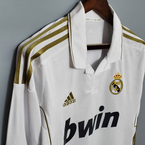 Retro Real Madrid 2011/12 Long-Sleeve Home Shirt