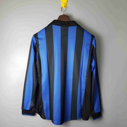 Retro Inter Milan 1998/99 Long-Sleeve Home Shirt
