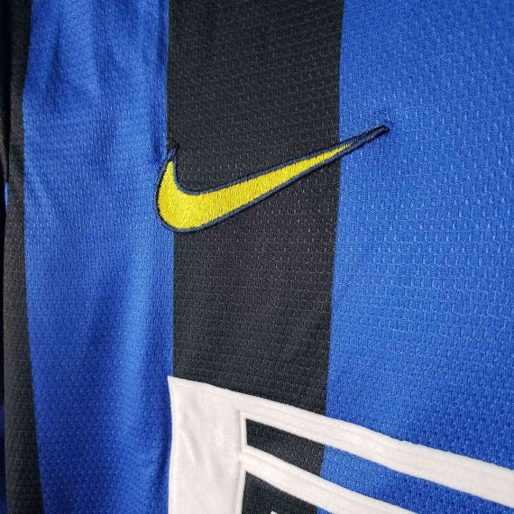 Retro Inter Milan 1998/99 Long-Sleeve Home Shirt