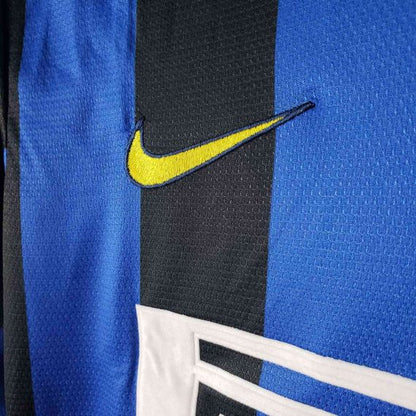 Retro Inter Milan 1998/99 Long-Sleeve Home Shirt