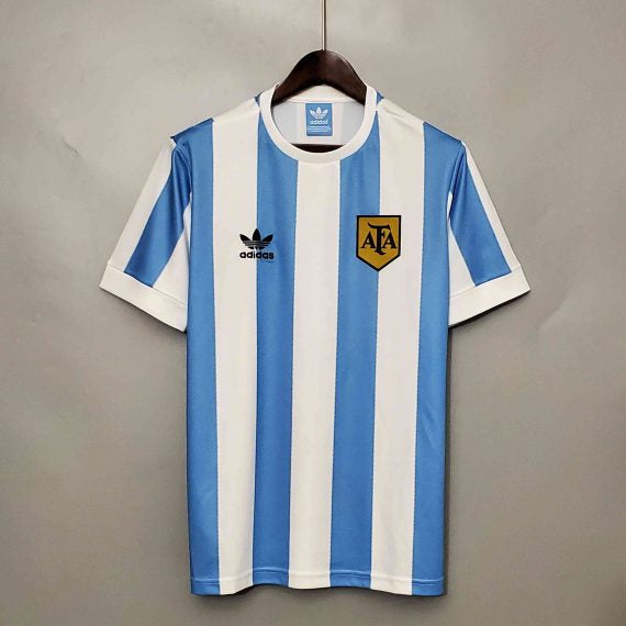 Retro Argentina 1978 Home Shirt