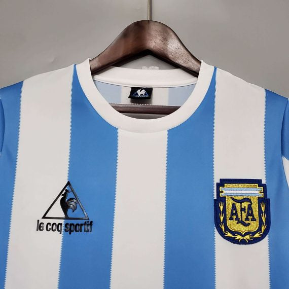 Retro Argentina 1986 Home Shirt