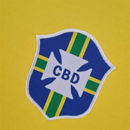 Retro Brazil 1970 Home Shirt