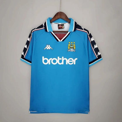 Retro Manchester City 1997/98 Home Shirt