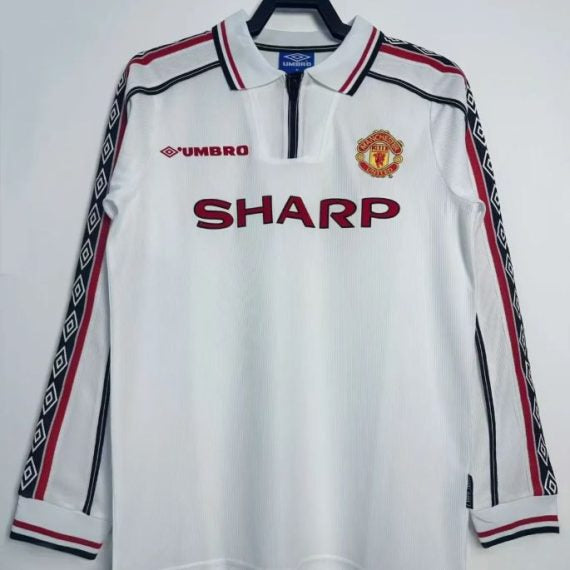 Retro Manchester United 1998/99 Long-Sleeve Away Shirt