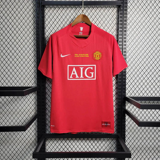 Retro Manchester United 2007/08 Home Shirt