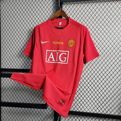 Retro Manchester United 2007/08 Home Shirt