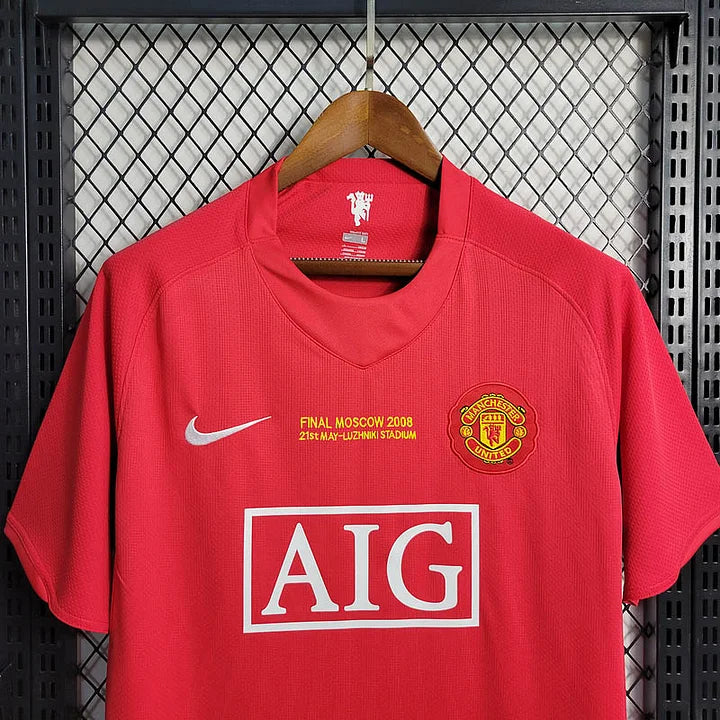 Retro Manchester United 2007/08 Home Shirt