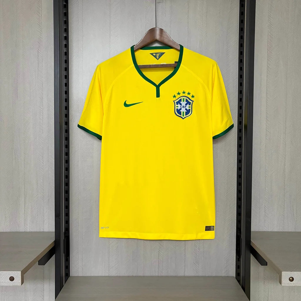 Retro Brazil 2014 Home Shirt