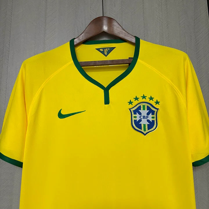 Retro Brazil 2014 Home Shirt