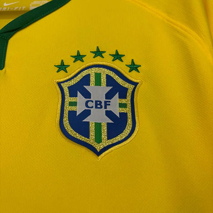 Retro Brazil 2014 Home Shirt