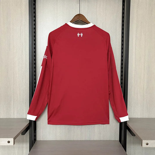 Liverpool 2025/26 Long-Sleeve Home Shirt