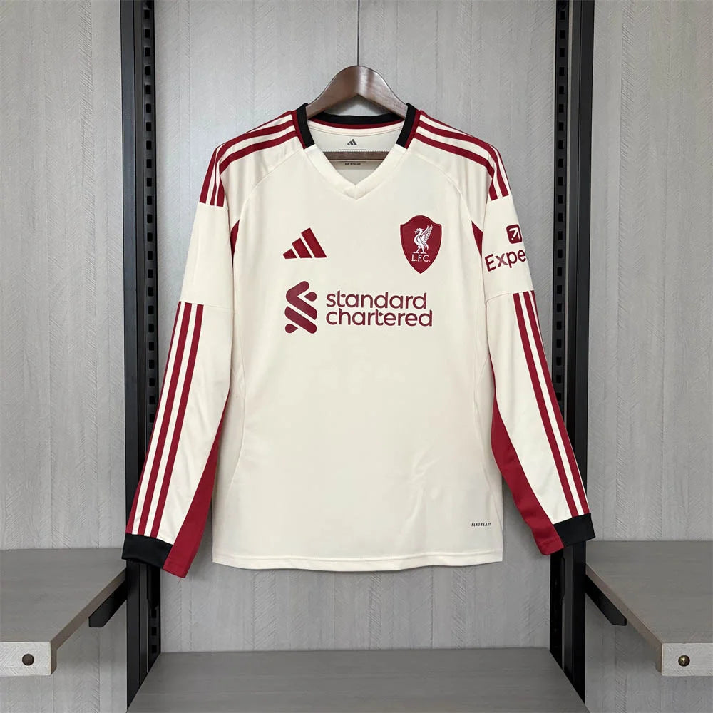 Liverpool 2025/26 Long-Sleeve Away Shirt