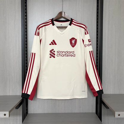 Liverpool 2025/26 Long-Sleeve Away Shirt