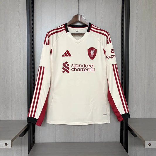 Liverpool 2025/26 Long-Sleeve Away Shirt