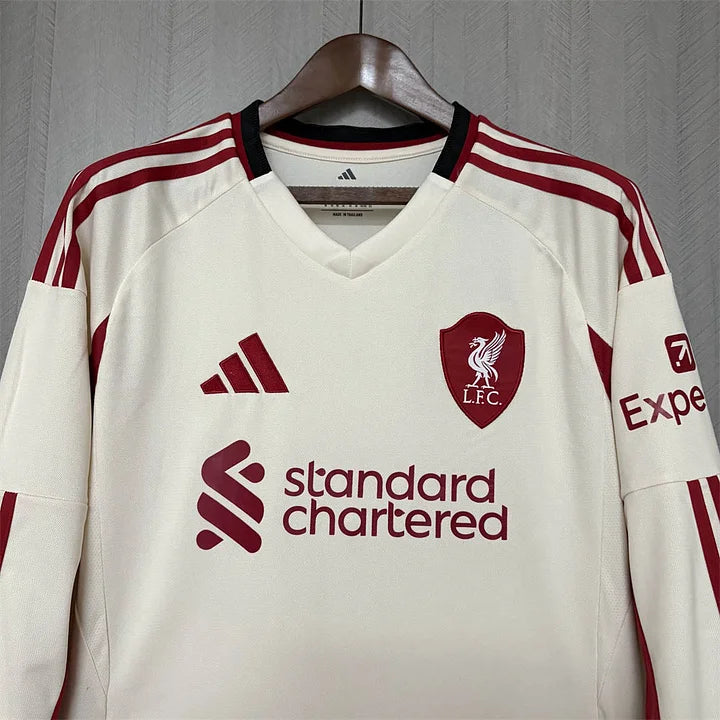 Liverpool 2025/26 Long-Sleeve Away Shirt